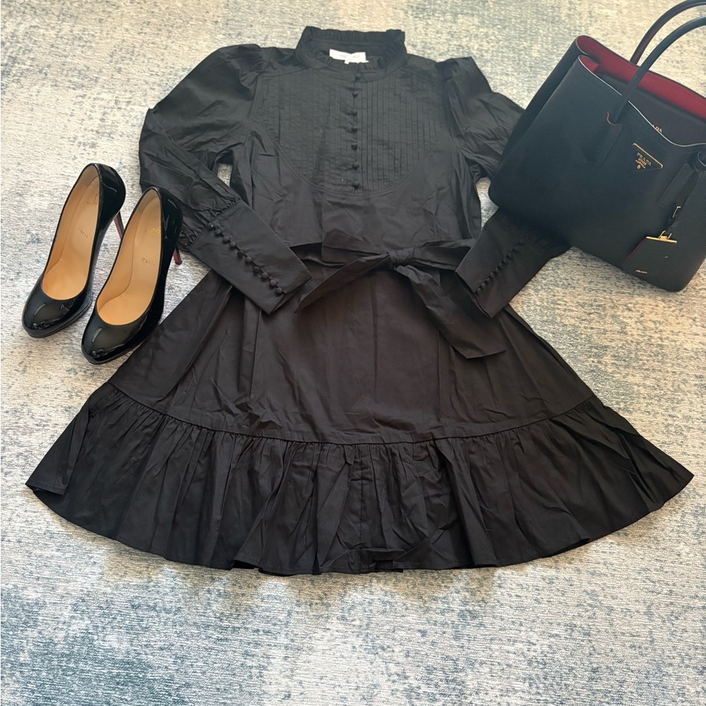 Chic Black Long Sleeve Dress